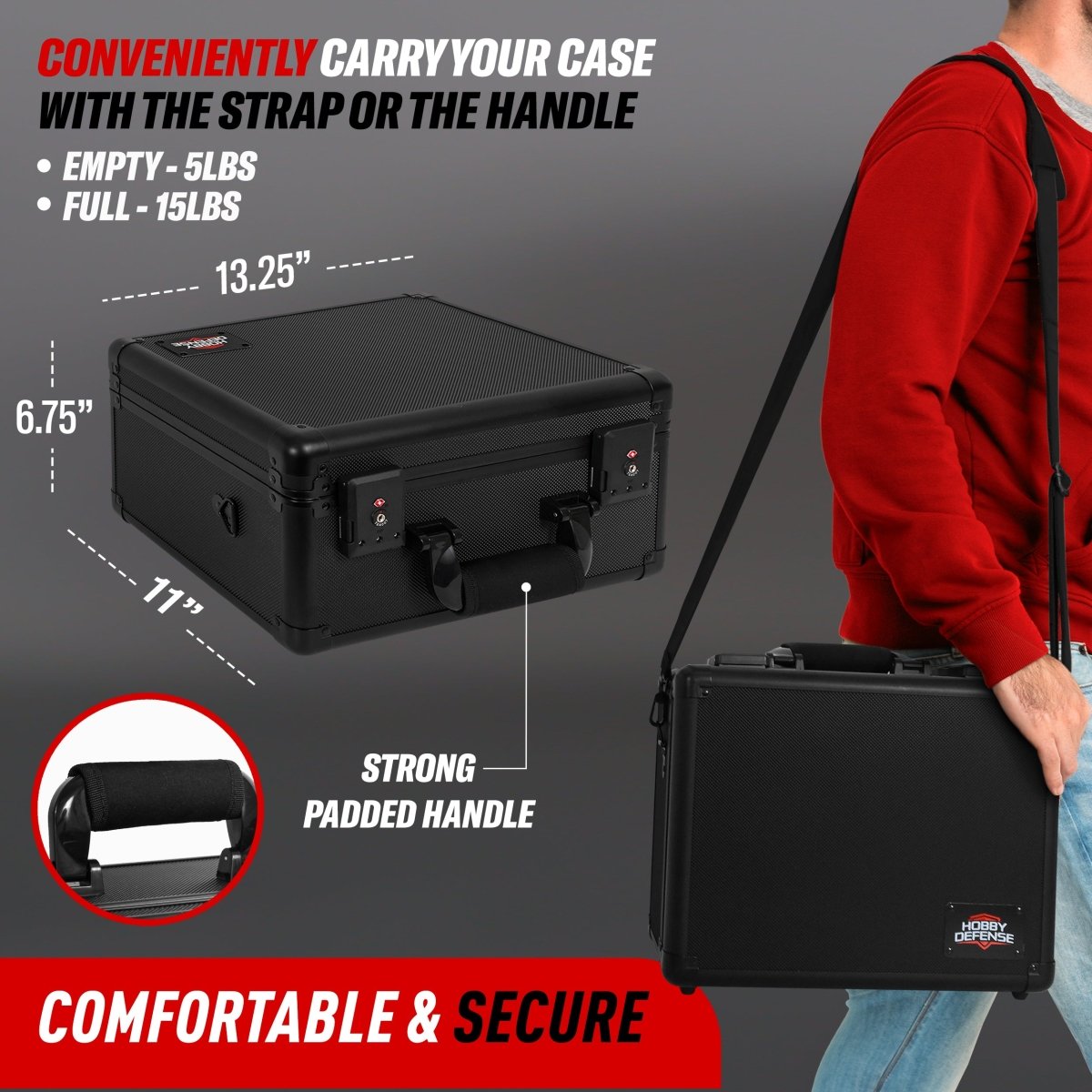 3 Row - Graded Card Case - Holds Up To 105 Slabs - Hobby Defense -