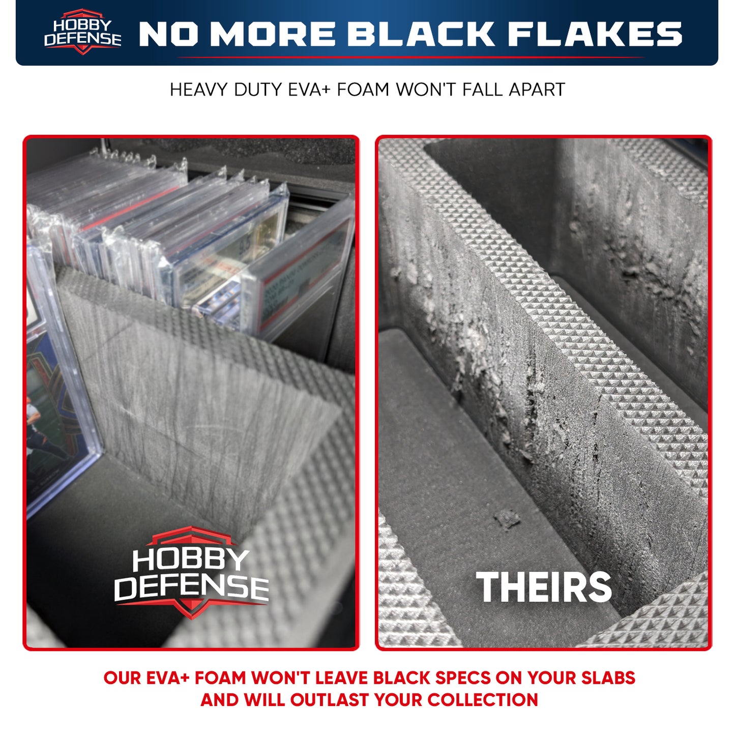 2 Row - Graded Card Case - Holds Up To 70 Slabs