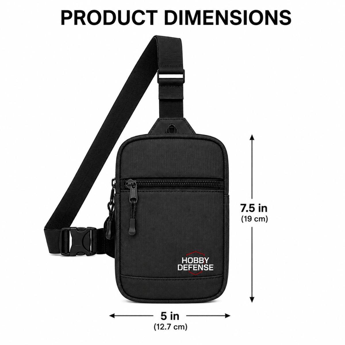Hobby Defense Graded Card Sling Bag - Hobby Defense -