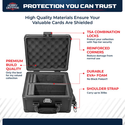 2 Row - Graded Card Case - Holds Up To 70 Slabs