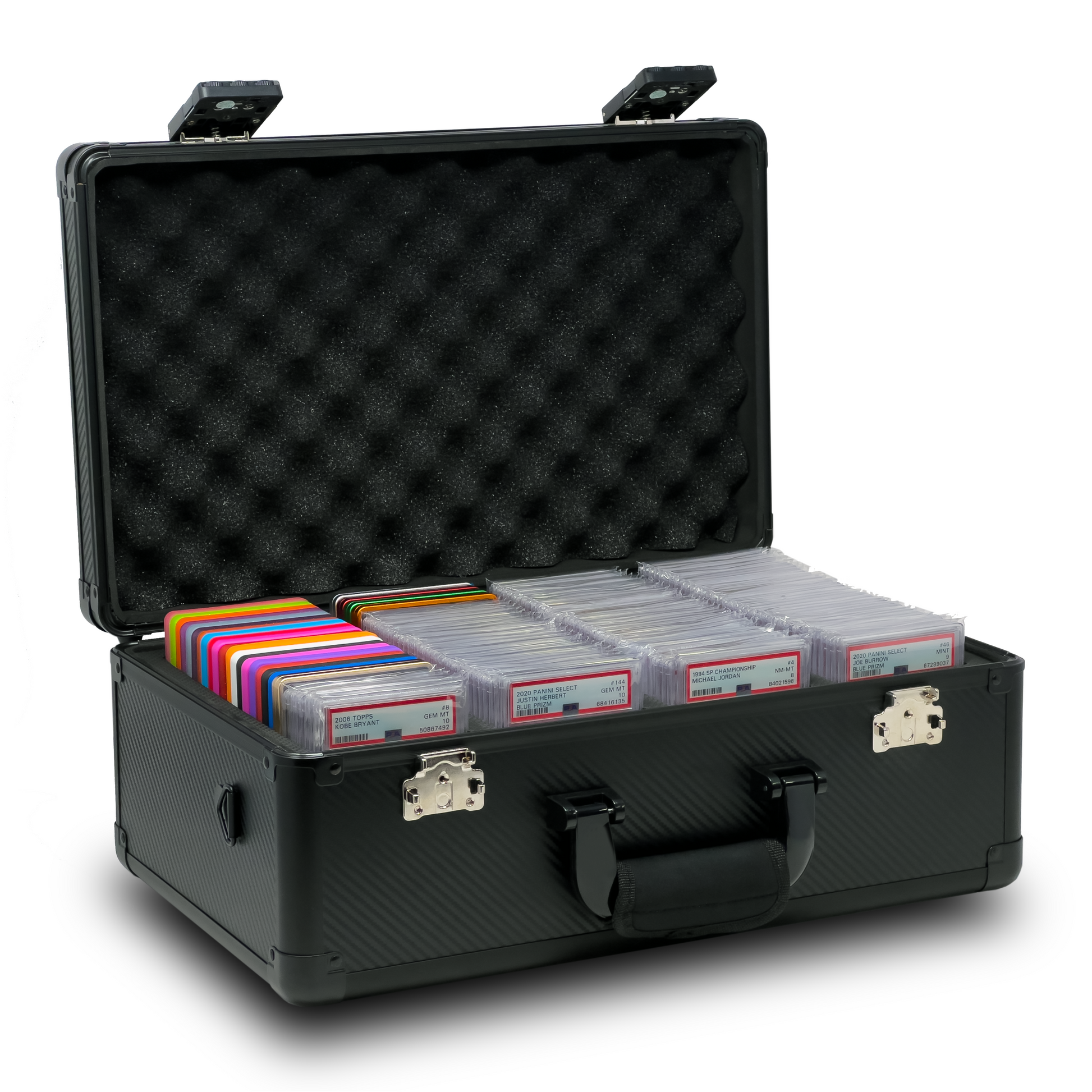 4 Row - Graded Card Case - Holds Up To 140 Slabs Hobby Defense 4 Row - Graded Card Case - Holds Up To 140 Slabs Hobby Defense