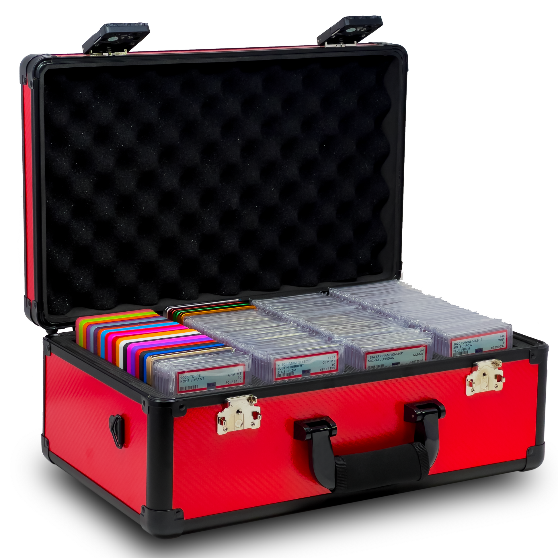 4 Row - Graded Card Case - Holds Up To 140 Slabs Hobby Defense 4 Row - Graded Card Case - Holds Up To 140 Slabs Hobby Defense