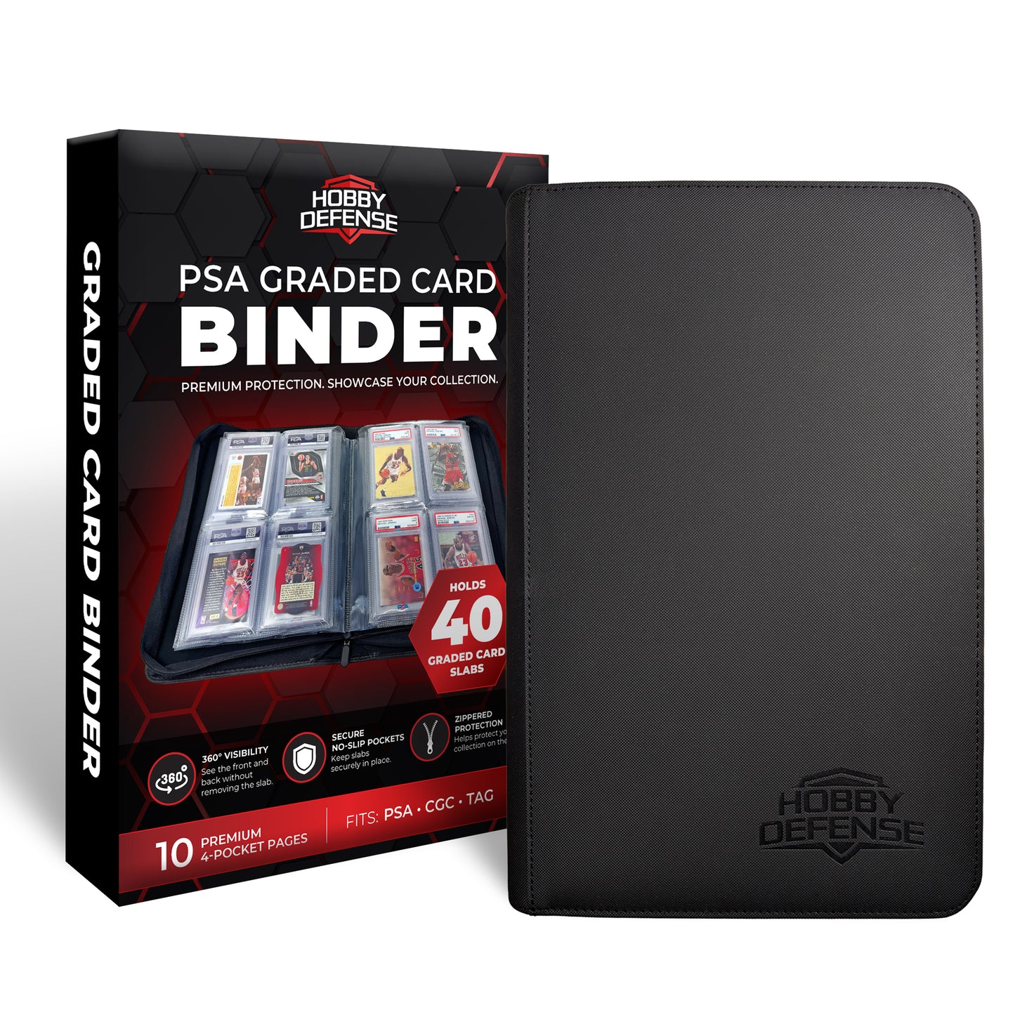 PSA Slab Binder - Holds 40 Slabs