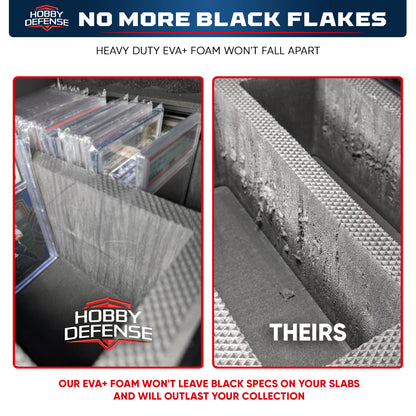 2 Row - Graded Card Case - Holds Up To 70 Slabs