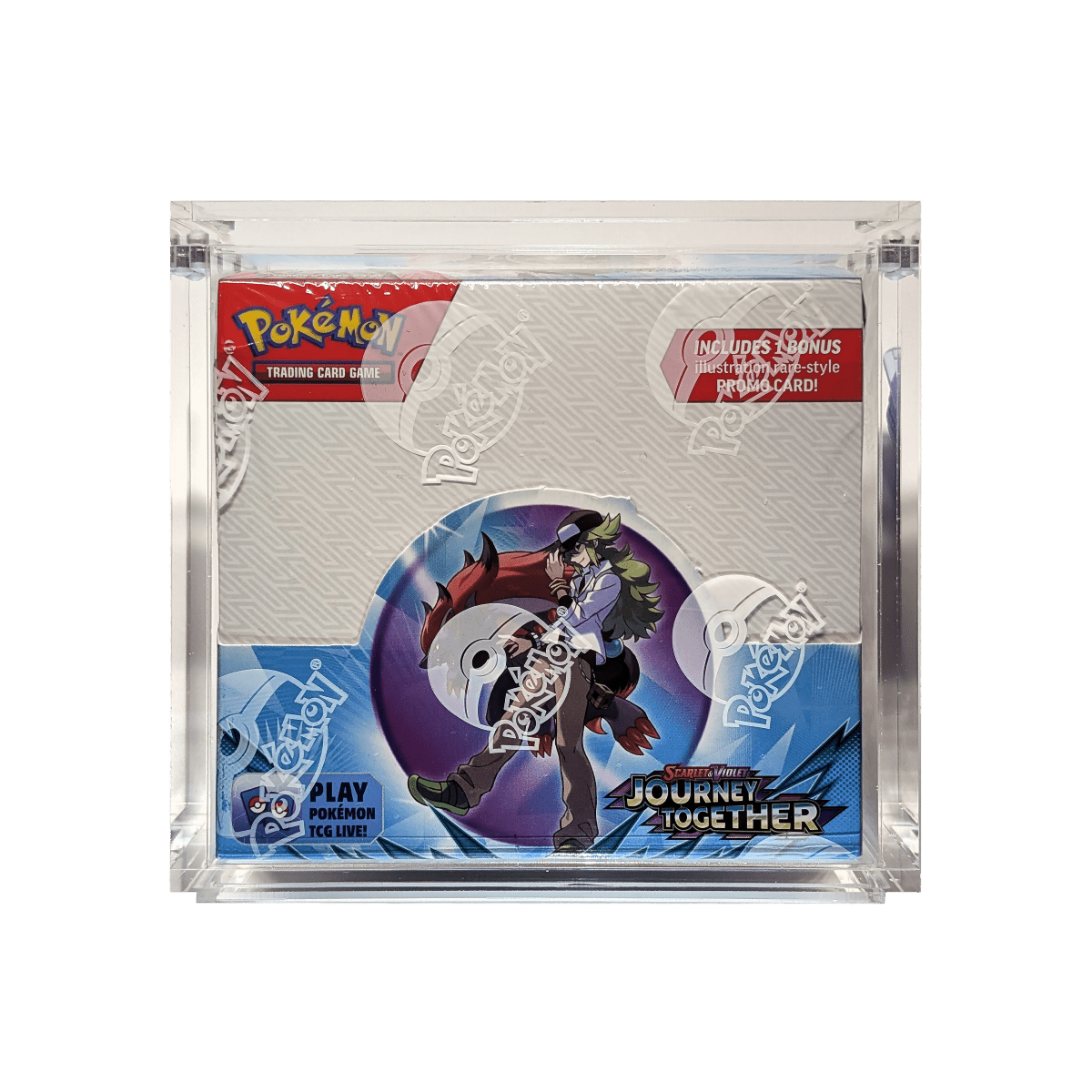 Pokemon Booster Box - Stackable Acrylic Case Hobby Defense Pokemon Booster Box - Stackable Acrylic Case Hobby Defense