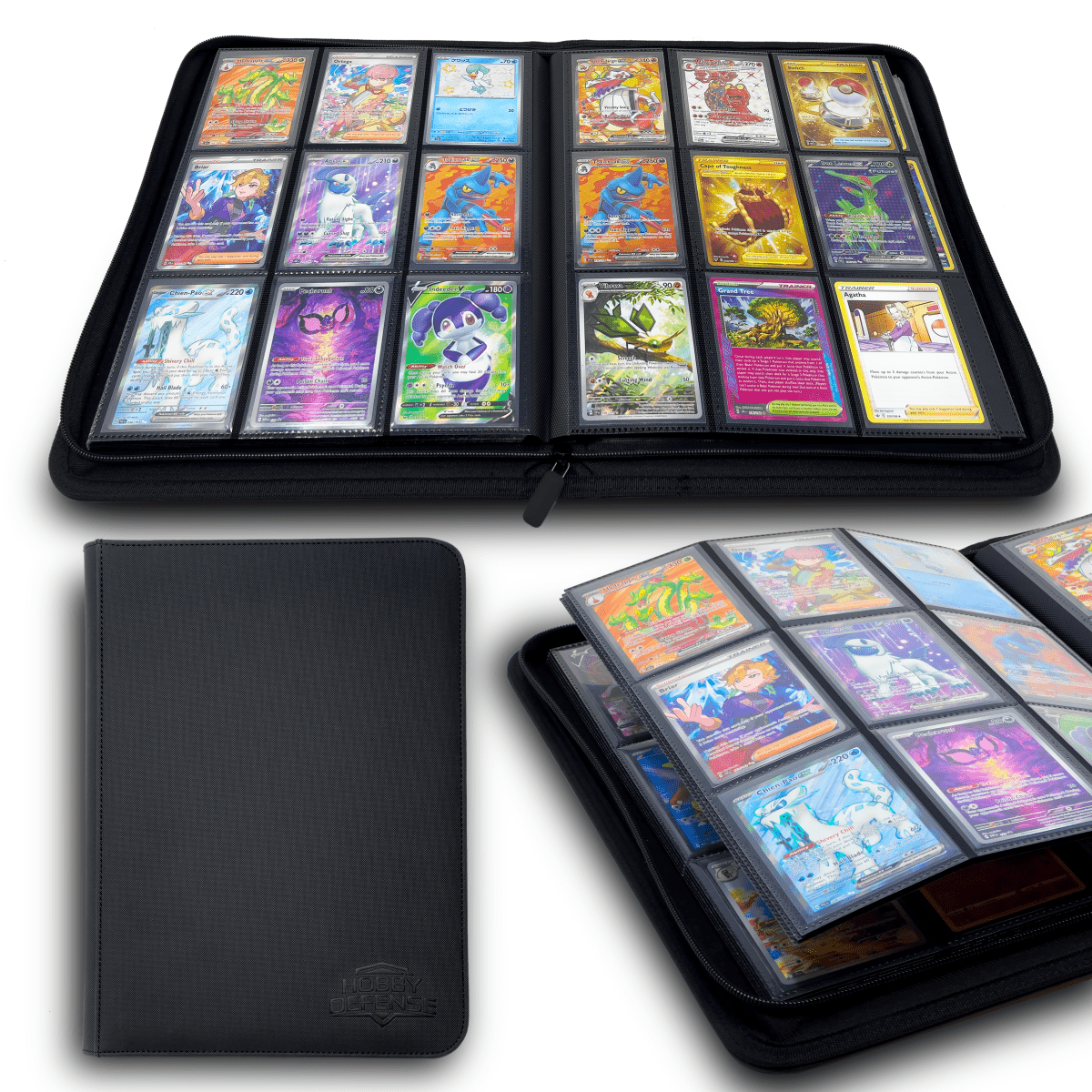 Card Zip Binder - 9 Pocket - Hobby Defense - 