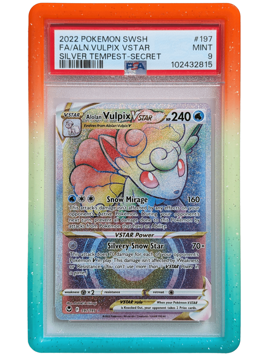 Gradient Slab Bumpers - PSA - Stackable - Easy to Remove - 1PK - Hobby Defense - Slab Bumper