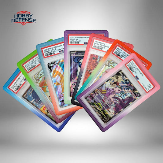 Gradient Slab Bumpers - PSA - Stackable - Easy to Remove - Hobby Defense - Slab Bumper