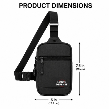 Hobby Defense Graded Card Sling Bag - Hobby Defense -