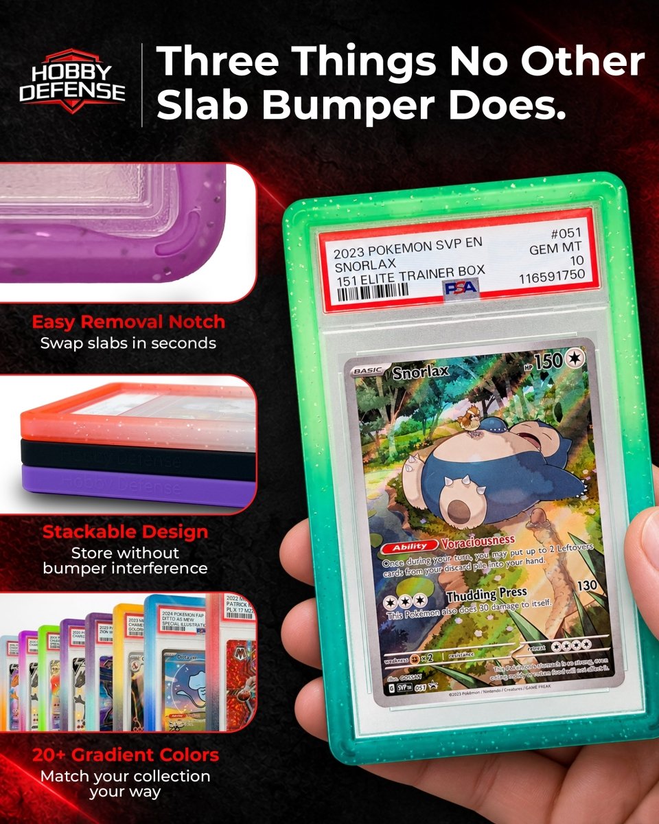 PSA Gradient Slab Bumper – Hobby Defense