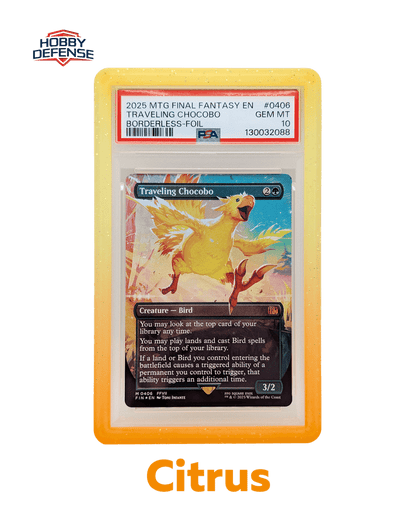 PSA Gradient Slab Bumpers, Stackable, Easy to Remove Notch - Hobby Defense - Slab Bumper