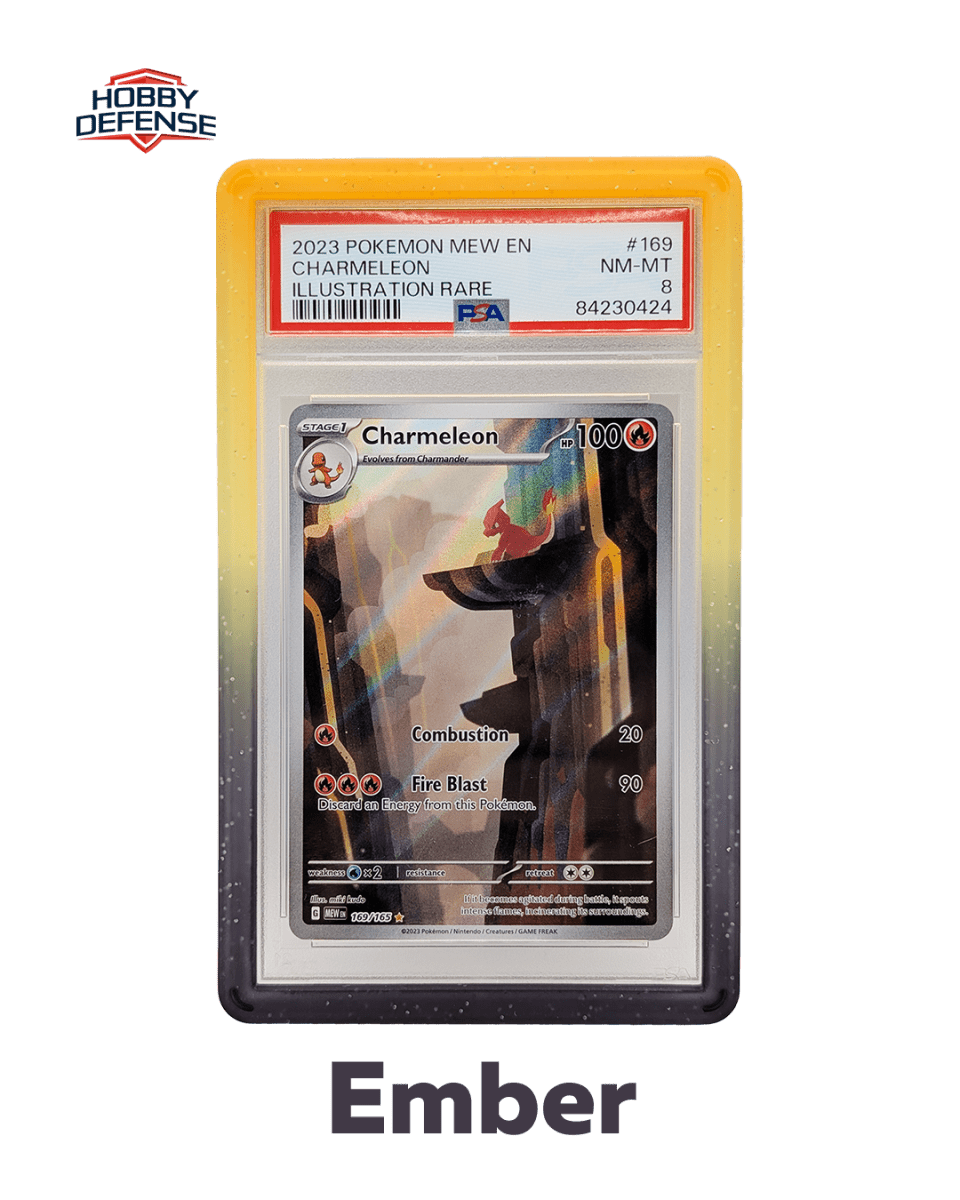 PSA Gradient Slab Bumpers, Stackable, Easy to Remove Notch - Hobby Defense - Slab Bumper