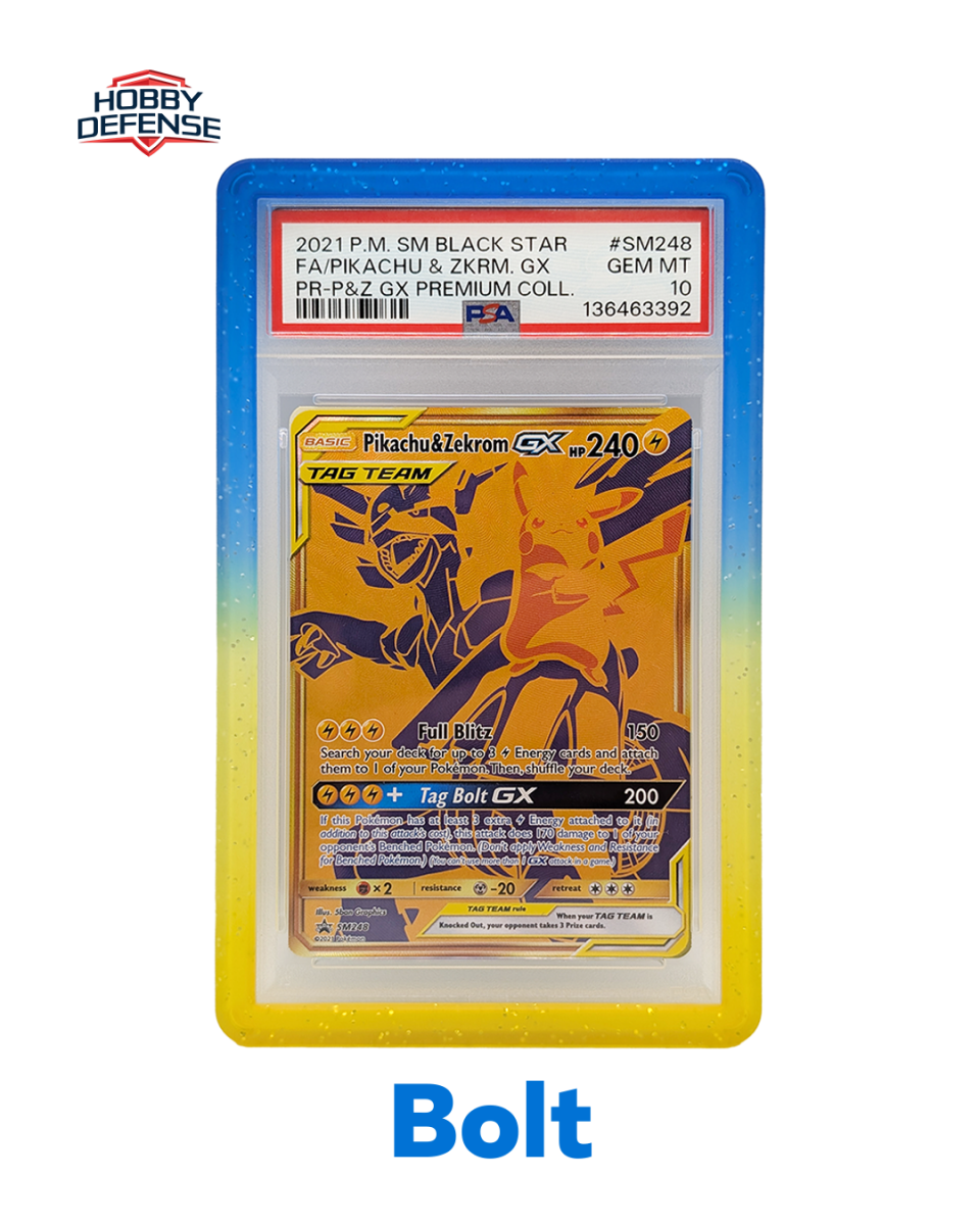 PSA Gradient Slab Bumpers, Stackable, Easy to Remove Notch - Hobby Defense - Slab Bumper