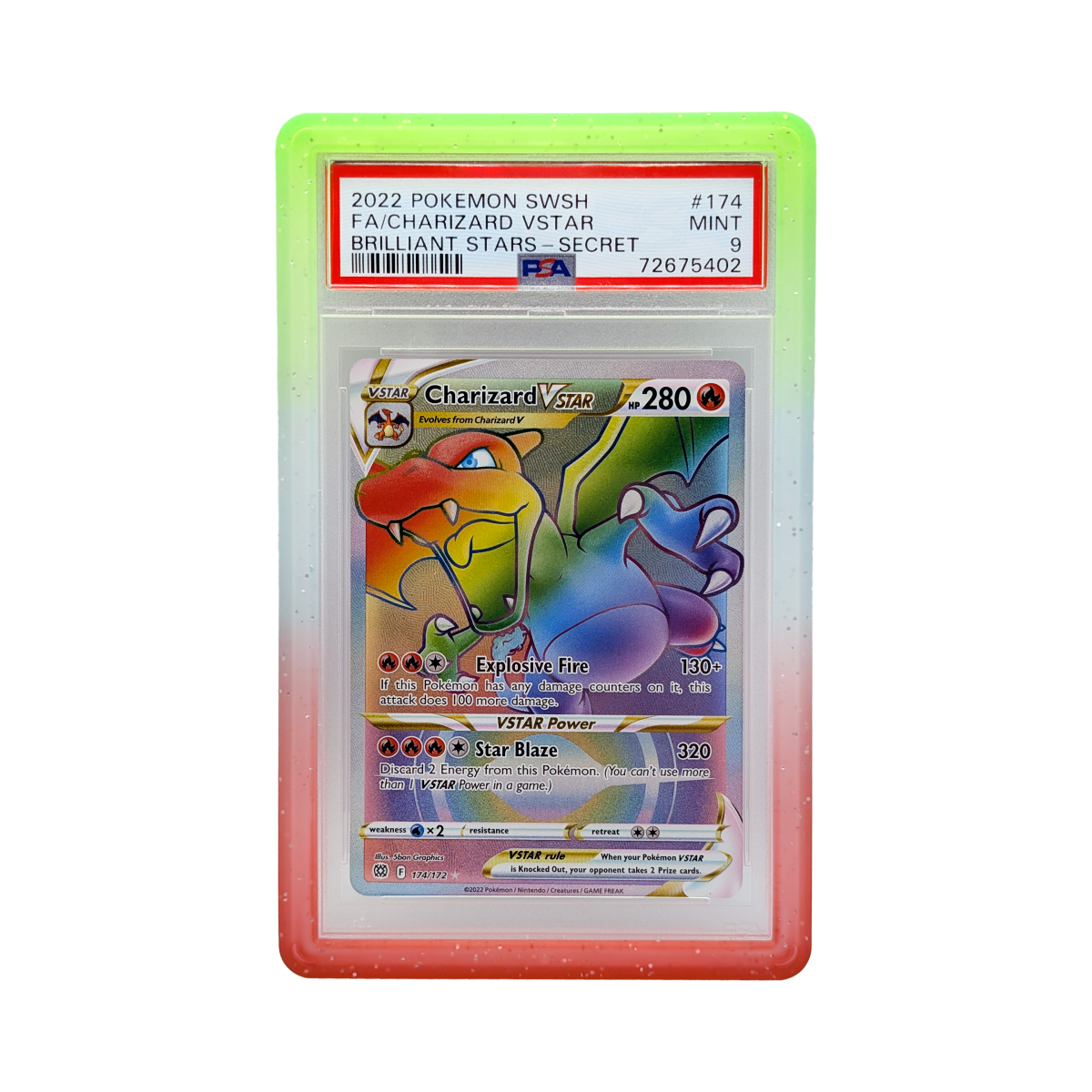 PSA Gradient Slab Bumpers, Stackable, Easy to Remove Notch - Hobby Defense - Slab Bumper