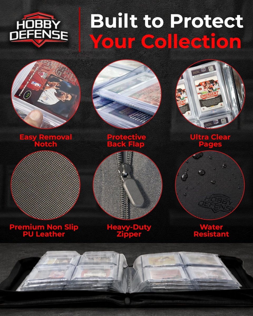 PSA Slab Binder - Holds 40 Slabs - Hobby Defense -