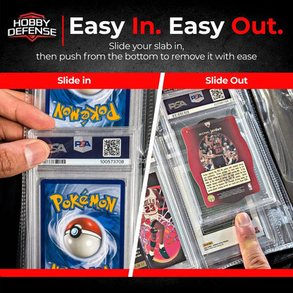 PSA Slab Binder - Holds 40 Slabs - Hobby Defense -