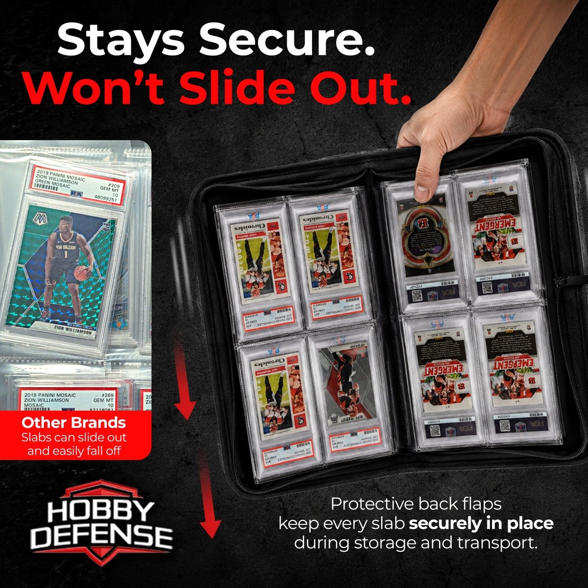 PSA Slab Binder - Holds 40 Slabs - Hobby Defense -