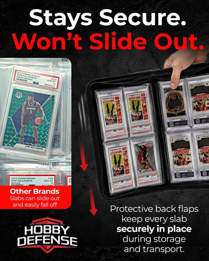 PSA Slab Binder - Holds 40 Slabs - Hobby Defense -