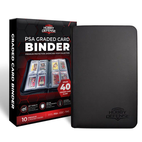 PSA Slab Binder - Holds 40 Slabs - Hobby Defense -