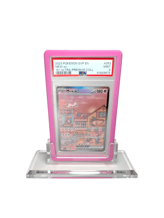 PSA Slab Bumper Acrylic Display Stand - Hobby Defense - 