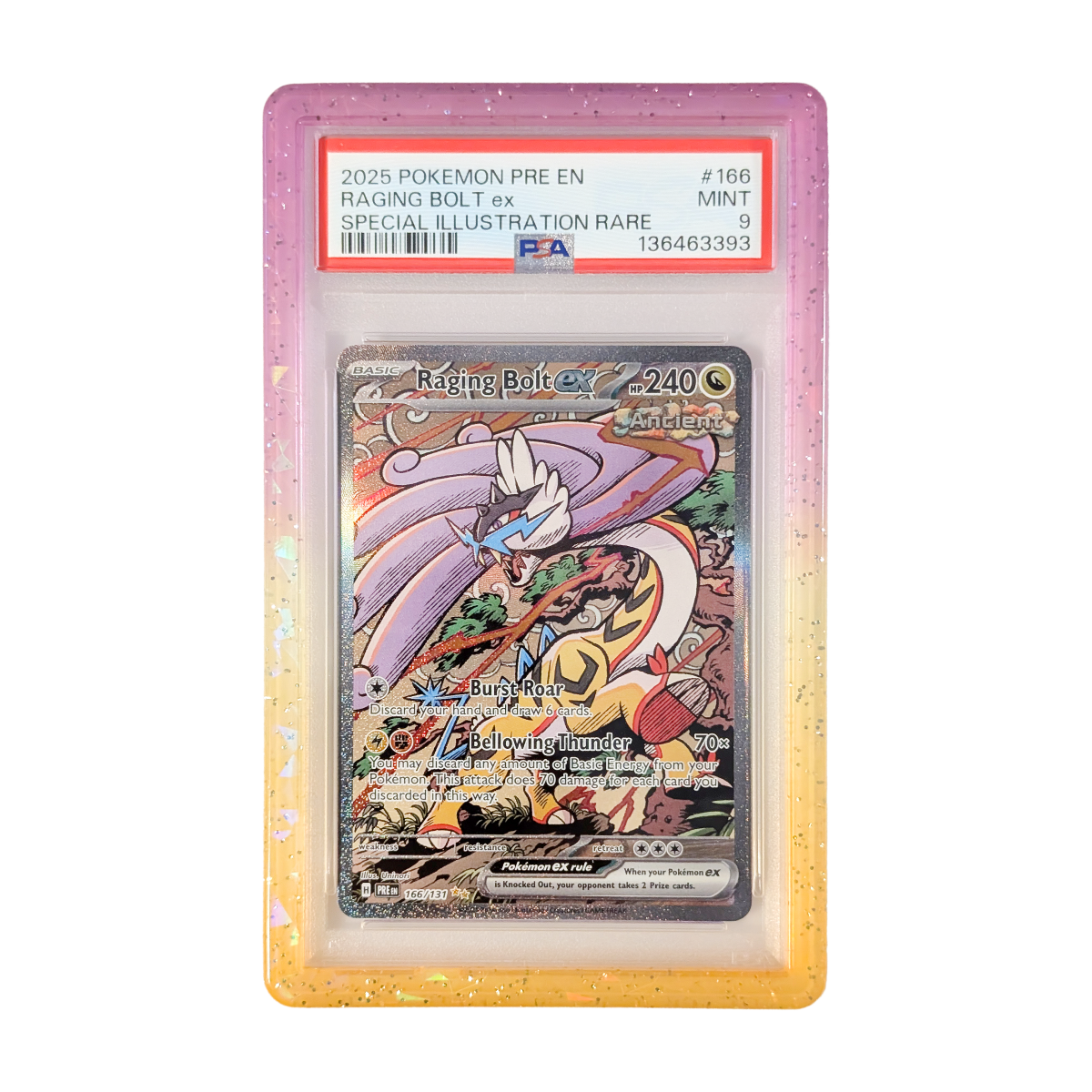 PSA Slab Guard - Jewel - Cracked Ice - Hobby Defense - Slab Bumper