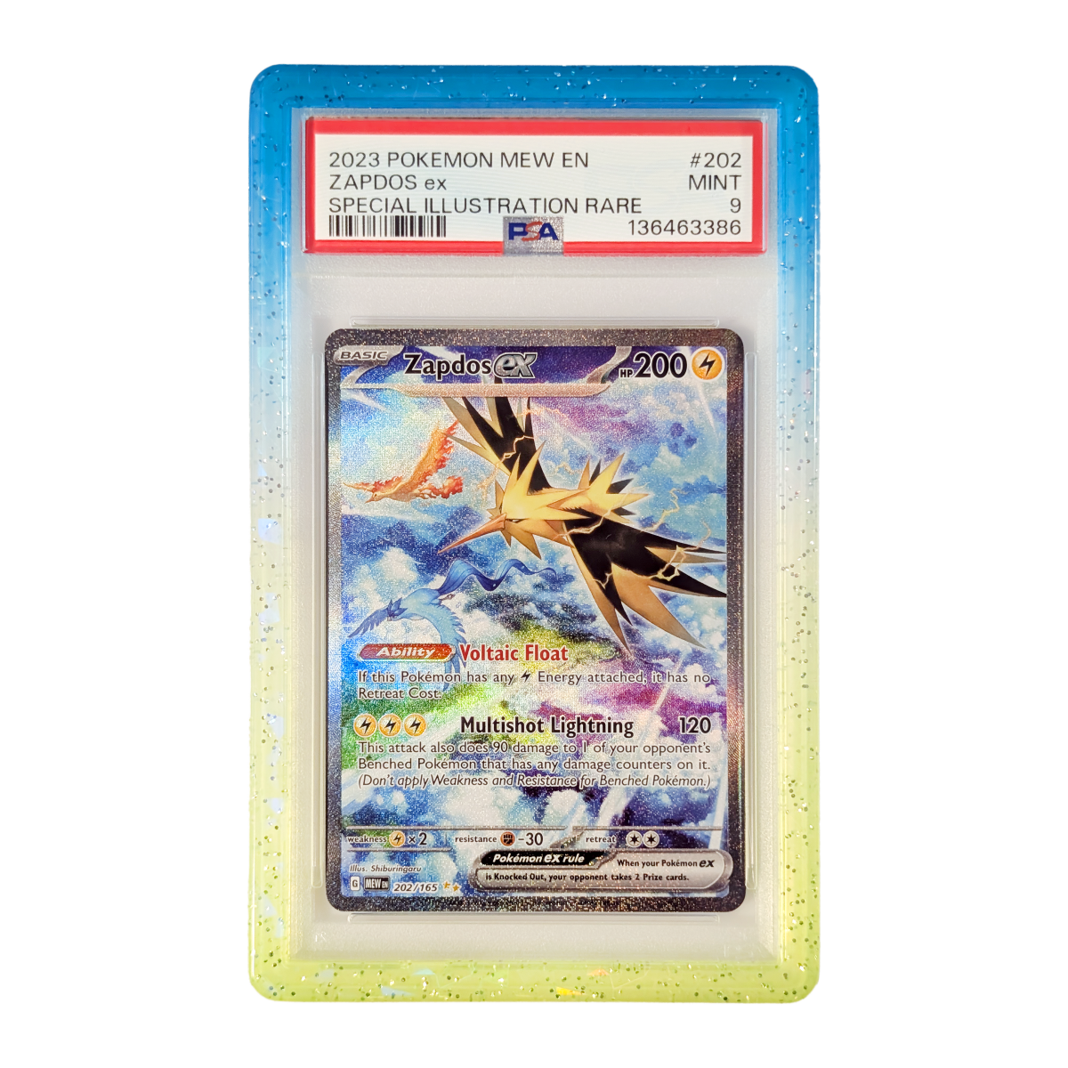 PSA Slab Guard - Jewel - Cracked Ice - Hobby Defense - Slab Bumper