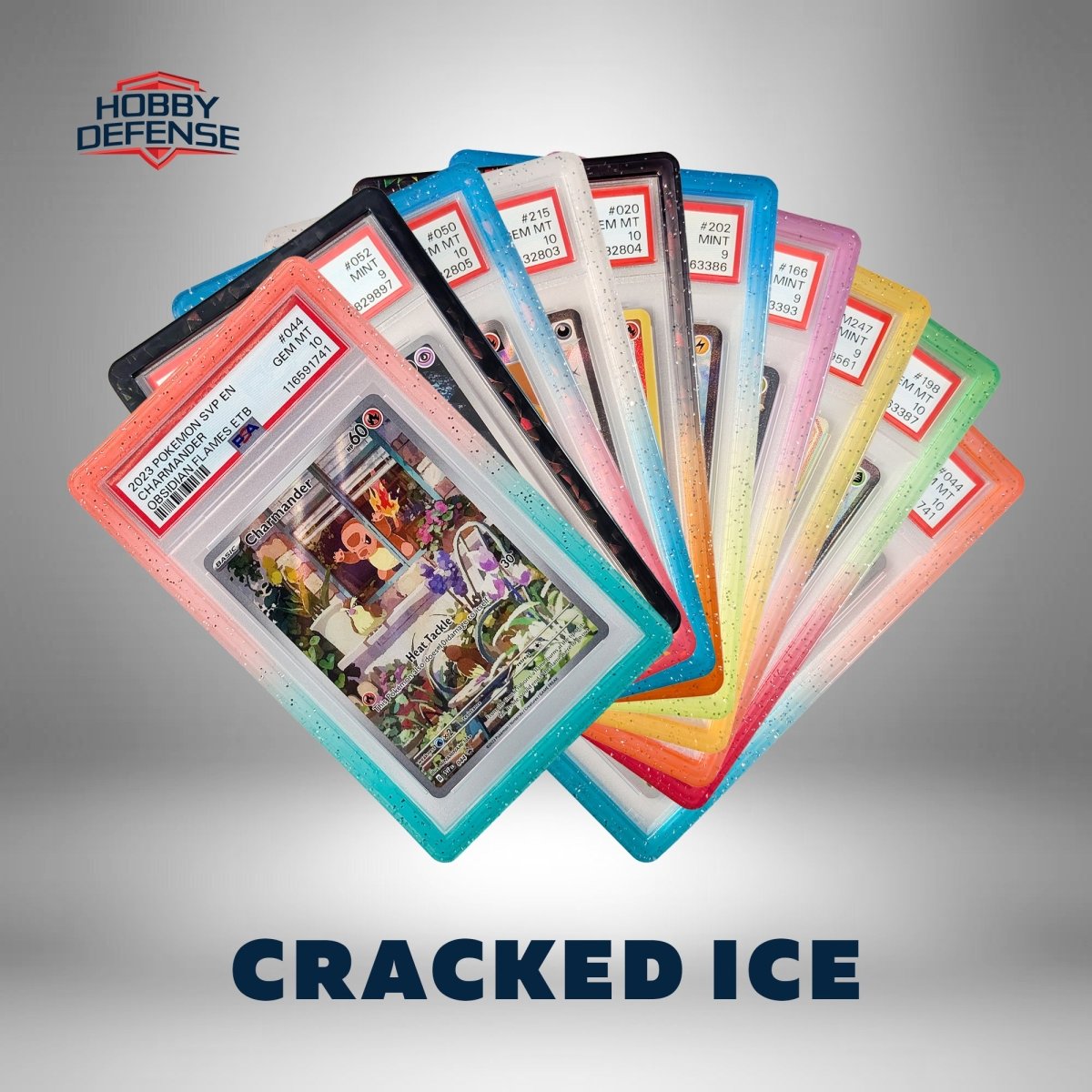 PSA Slab Guard - Jewel - Cracked Ice - Hobby Defense - Slab Bumper