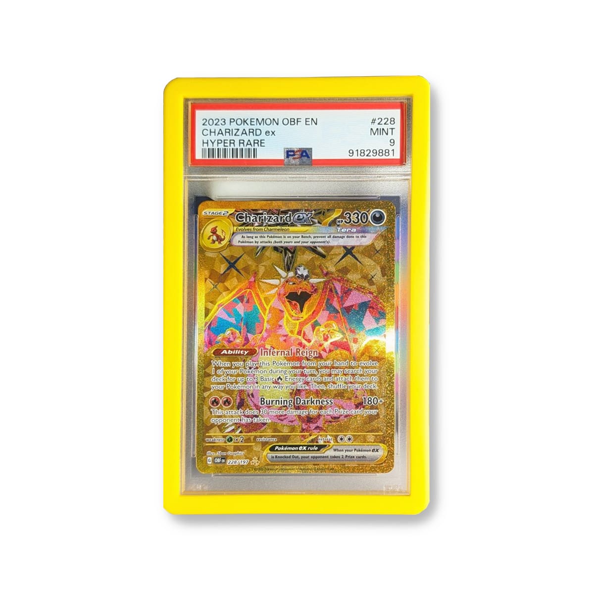 PSA - TPU - Slab Bumpers - 1PK - Hobby Defense - 