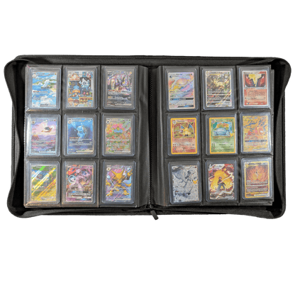 Top Loader Binder - 9 Pocket - Holds 288 Toploaders - Hobby Defense - 