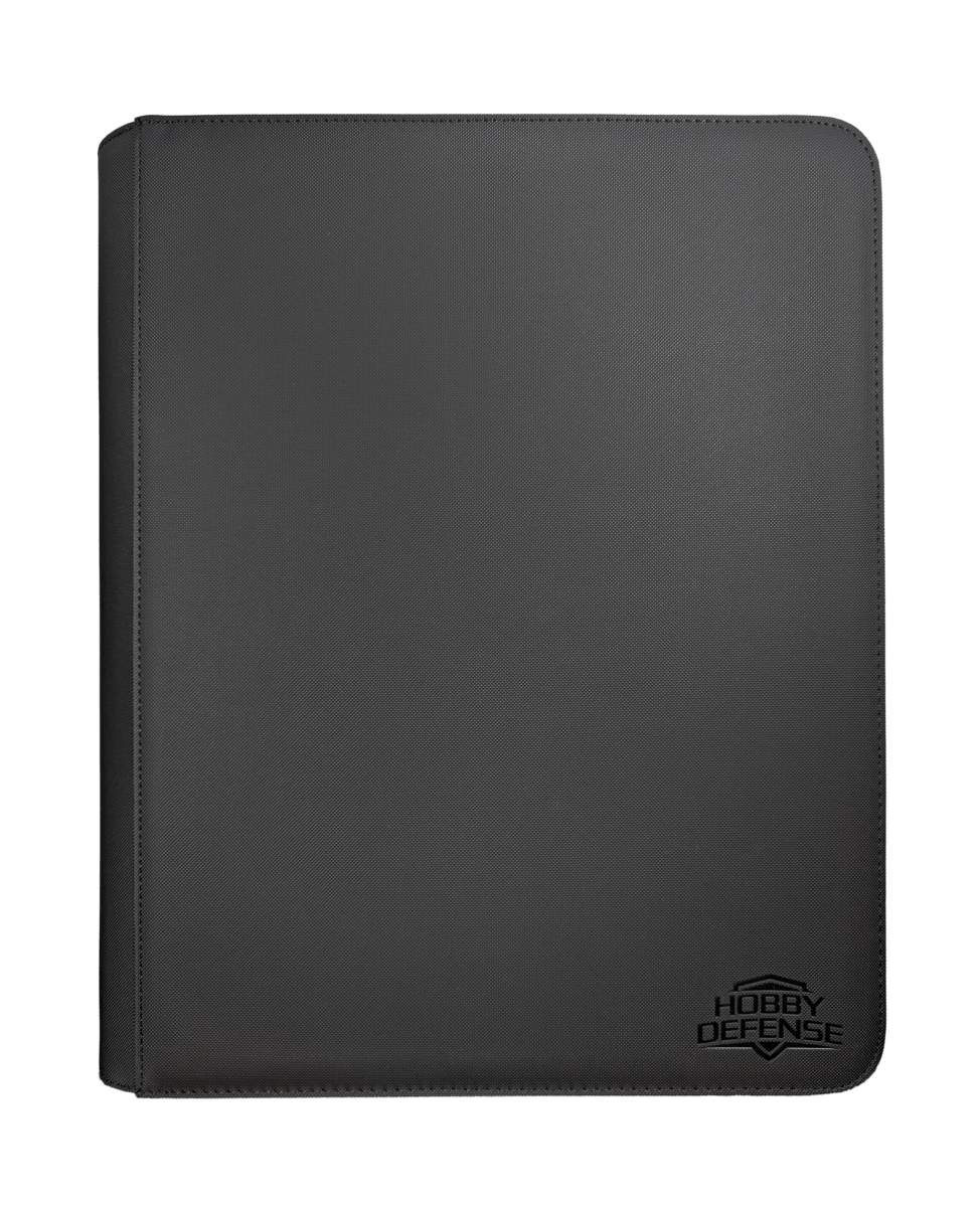 Top Loader Binder - 9 Pocket - Holds 288 Toploaders - Hobby Defense - 