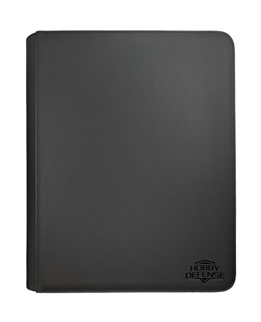 Top Loader Binder - 9 Pocket - Holds 288 Toploaders - Hobby Defense - 